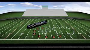 marching band drill design optical illusions music by key poulan