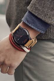 Black Tan Watch Men S 45mm Classic Series Erkek Saat Saatler Aksesuarlar