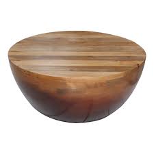 Crafted from mango wood with intricately detailed woodgrain, its warm and natural finish brings textural interest to your space. Iras Mango Wood Round Coffee Table 80cm