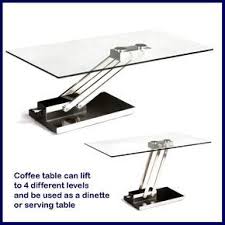 Adjustable Height Coffee Table