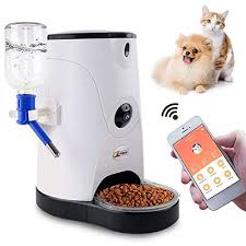 Petbobi Automatic Feeder Pet Food Water Dispenser Real Ti Https Www Amazon Com Dp B07j32j6hj Ref Cm Sw R Pi Automatic Feeder Food Animals Water Dispenser