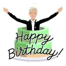 Ellen Degeneres Happy Birthday To My Friend Gwen