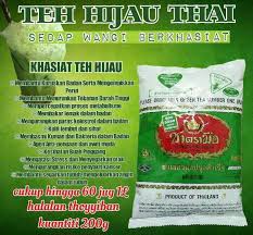 Namun teh hijau memiliki manfaat lain untuk menjaga kesehatan. Green Tea Thailand