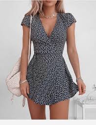 Simple Short Dress Cute Beautiful Summer Dresses Aesthetic Clothes Clothes For Women