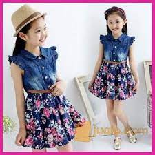 Penggunaan baju muslim ini dapat dikombinasikan dengan. 889293 Baju Anak Perempuan Baju Pakaian Busana Setelan Dress Fashion Anak Perempuan Koleksi Trendy Modis Harga Grosir Jakarta Pusat Jualo
