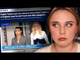 Joe Jonas SUED by Sophie Turner over their children...