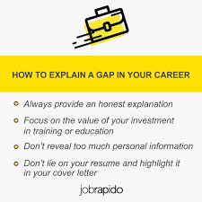This won't work if you have too many gaps though, or gaps longer than one year. Jobrapido If You Have A Gap In Your Recent Employment Facebook