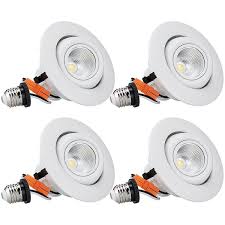Torchstar 4 Led Recessed Lighting Kit Wayfair