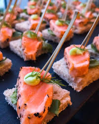 Seared Smoked Salmon Bites Small Bites Smoked Salmon Food