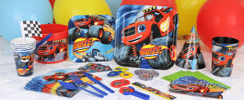 Monster truck party supplies are perfect for the monster jam fan in your family! Blaze Monster Truck Party Supplies Decorations Next Day Delivery