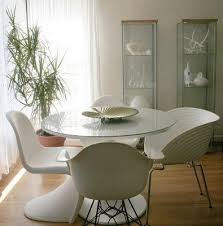 Budget Version Of Saarinen Tulip Table Ikea Docksta With Added Glass Top I Like Saarinen Tulip Table Tulip Table Ikea