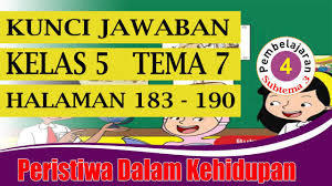 Maybe you would like to learn more about one of these? Kunci Jawaban Tematik Kelas 5 Tema 7 Subtema 3 Pembelajaran 4 Halaman 183 190 Youtube