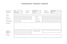 Totals and taxes are calculated automatically; 17 Work Order Templates Formats Free Excel Pdf Doc