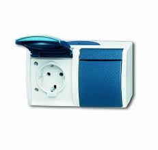 Ip44 Ap Schuko Steckdose 2 Fach Waagerecht Schuko Steckdose Steckdosen Schuko
