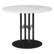 black frame ts column lounge table