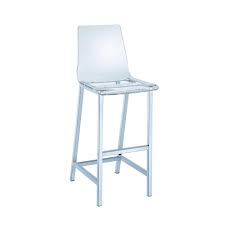 Supplier Luxury Furniture Clear Acrylic Seat Dining Chair Bar Chair Counter Bar Stool With Metal Leg For Home Buy Customized Bar Furniture Stainless Steel Legs Clear Acrylic Bar Stools Clear Acrylic