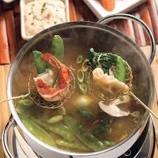 Fondue A La Japonaise Les Recettes De Caty Cooking Fondue Recipes Food Sharing