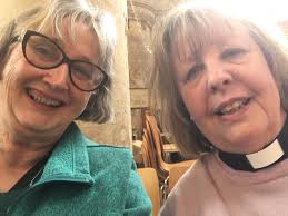 The service at St Andrews Church today was very special service as the  congregation were told that we have our new priest arriving in July, we  look forward to welcoming home the