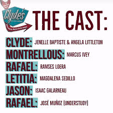 Weekend number three begins THIS FRIDAY! King James by Pulitzer Prize  finalist Rajiv Joseph Directed by Stephanie Grilo Marcus Ivey and Jamey  Greyson will alternate the role of Shawn. Jay Hobson and