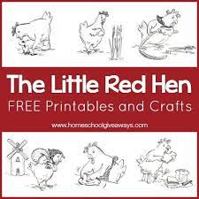 Click here to learn more. The Little Red Hen Free Printables And Crafts Homeschool Giveaways