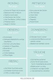 Putzplan treppenhaus pdf / putzpläne für büro, wg, alltag, gastro usw. Putzplan Mein Wochentlicher Plan Fur Ein Sauberes Zuhause Relleomein Wochentlicher Putzplan Putzplan Reinigungsplan