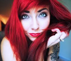 The little mermaid. Red hair!