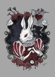 900x660 alice's adventures wonderland white rabbit drawing alice. White Rabbit By Irenhorrors On Deviantart Dark Alice In Wonderland Alice In Wonderland Drawings