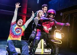It's becoming hard to leave a big musical without having something rain down on you, whether confetti (moulin rouge!, beetlejuice), streamers (little shop of horrors), or fake snow. Review The Lightning Thief A Far Cry From Olympus The New York Times