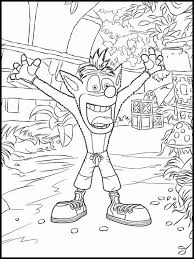Check spelling or type a new query. Crash Bandicoot Coloring Pages Best Coloring Pages For Kids