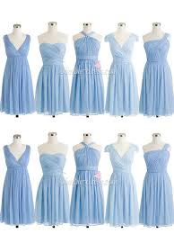 In meiner familie steht demnächst eine standesamtliche hochzeit mit anschließender gartenparty an. Kaufen Sie Einfaches Kleid Kurze A Linie Hellblau Chiffon Brautj Blue Bridesmaid Dresses Short Bridesmaid Dresses Plus Size Light Blue Chiffon Bridesmaid Dress