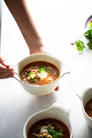 Sopa De Tortilla Vegana Piloncillo Vainilla Receta Sopa De Tortilla Sopas Veganas Recetas Veganas Faciles