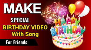 Happy birthday to my cute girlfriend! Happy Birthday Video Maker App For Mobile Hindi Wishing Your Friend 2020 Youtube
