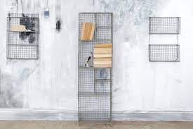 This is particularly true of galvanized metal baskets. Locker Room Standing Shelf Large Nkuku