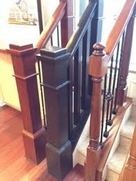 Newel post types, designs, and options for connection to the stairway or for independent support at stairs, ramps, and landings. Build Box Newel Post As A Sleeve Over Existing Newel Post Stair Posts Staircase Makeover Stairs Trim