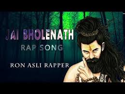 Jai Bholenaath Rap Song Ron Asli Rapper Kumbali Trance Shivratri Special Song Youtube Rap Songs Dj Songs Songs