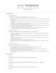 corporate trainer resume examples and