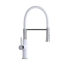 Check spelling or type a new query. Lovedima Modern Sleek White Pull Out Kitchen Faucet Solid Brass Single Handle Kitchen Sink Faucet With Pull Down Sprayer Kitchenfaucets Com