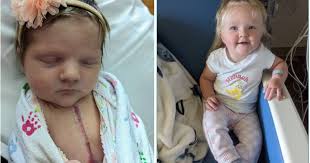 McHenry family waits in California for 1-year-old daughter's open heart  surgery