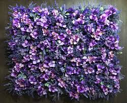 Lavish Lavender Flower Wall Flower Wall Backdrop Lavender Walls