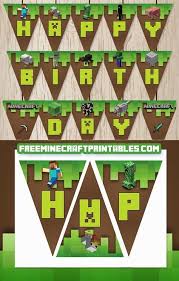 The birthday boys mama, got pretty creative serving homemade beef brisket, for the beef cards. Free Minecraft Printables Free Printable Minecraft Banner Minecraft Birthday Minecraft Printables Free Minecraft Party
