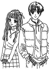 Maybe you would like to learn more about one of these? Couple Picture On Japan Animation Anime Coloring Page Coloring Sky