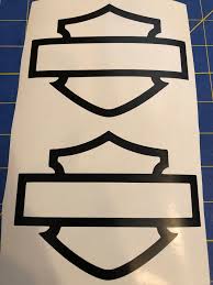 Check spelling or type a new query. Harley Shield Outline Tank Decal Set Baum Customs