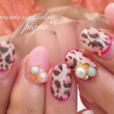 ヒョウ柄ネイル 大人っぽく Nailnailartネイルネイルアートgel