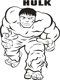 Dibujos Del Increible Hulk Para Colorear E Imprimir
