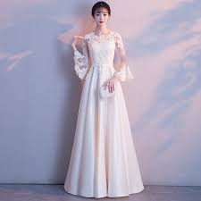 You will be more amazing on these wedding clothing. White Lace Women Chinese Traditional Dress Party Lady Elegance Cheongsam Wedding Dress Vintage Bridesmaid Qipao Evening Dress Cheongsams Aliexpress