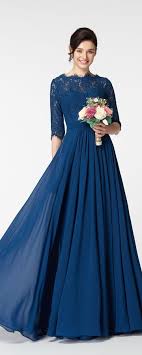 Navy Blue Modest Bridesmaid Dresses With Sleeves Lace Indigo Navy Blue Modest Bridesmaid Dresses Lace Modest Bridesmaid Dresses Bridesmaid Dresses With Sleeves
