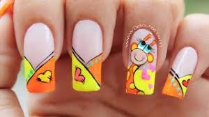 Maybe you would like to learn more about one of these? Decoracion De Unas Jirafa Giraffe Nail Art Youtube
