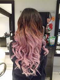 Brown To Light Pink Ombre Light Pink Hair Pink Ombre Hair Pink Hair