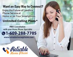 Landline Phone Service Provider In Usa With Unlimited Calling Plans And Awesome Features From Reliable Home Ph Phone Service Home Phone Landline Phone