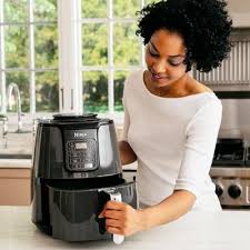 Ninja 4qt Air Fryer Black Af101 Air Fryer Air Fryer Review Air Frying